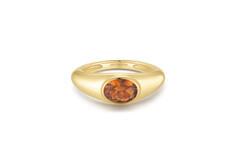  Melodic Poet - Ringen met steen - Zilver / 14kt GP - Kristal